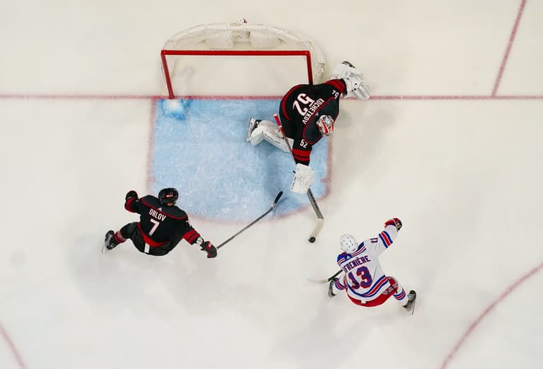 NHL: New York Rangers at Carolina Hurricanes