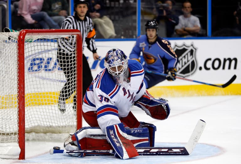 NHL: New York Rangers at Atlanta Thrashers
