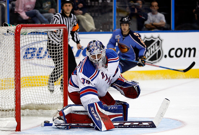 NHL: New York Rangers at Atlanta Thrashers