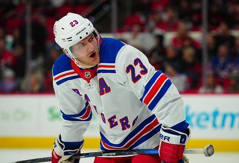 NHL: New York Rangers at Carolina Hurricanes