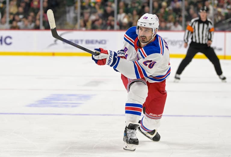 NHL: New York Rangers at Minnesota Wild