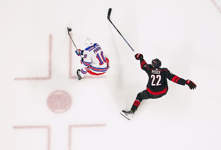 NHL: New York Rangers at Carolina Hurricanes