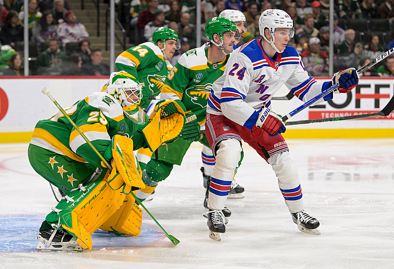 NHL: New York Rangers at Minnesota Wild