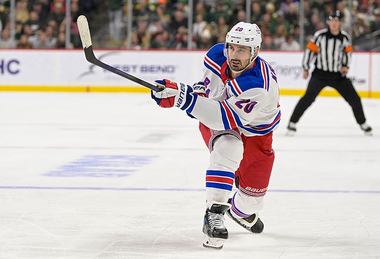 NHL: New York Rangers at Minnesota Wild