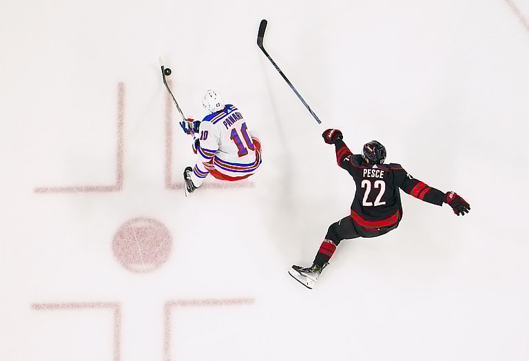 NHL: New York Rangers at Carolina Hurricanes