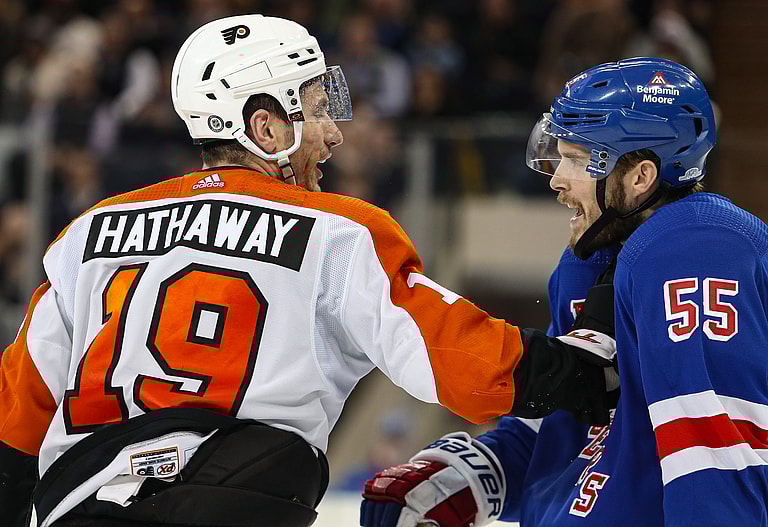 NHL: Philadelphia Flyers at New York Rangers