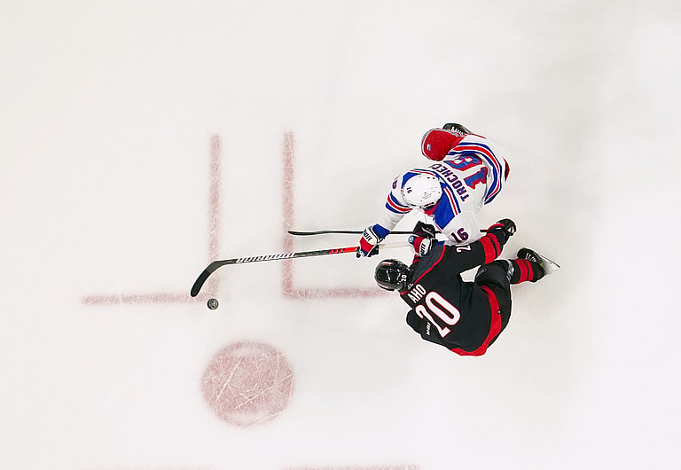 NHL: New York Rangers at Carolina Hurricanes