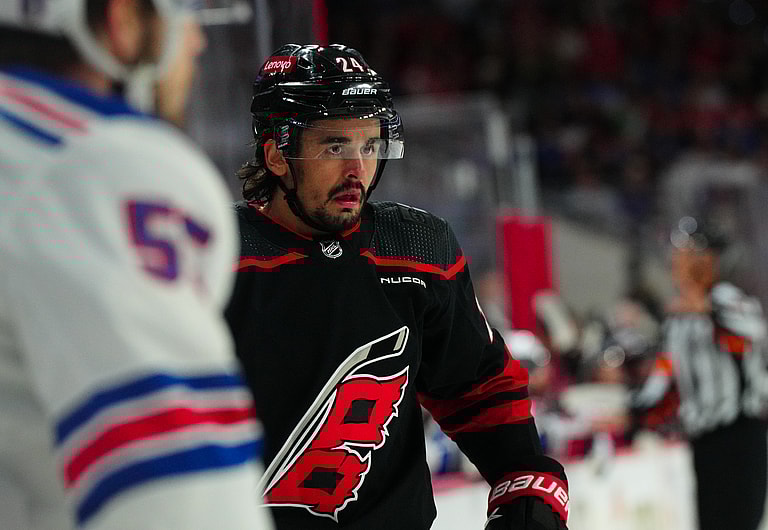 NHL: Stanley Cup Playoffs-New York Rangers at Carolina Hurricanes