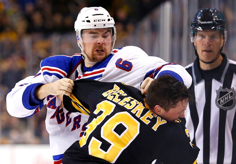 NHL: New York Rangers at Boston Bruins