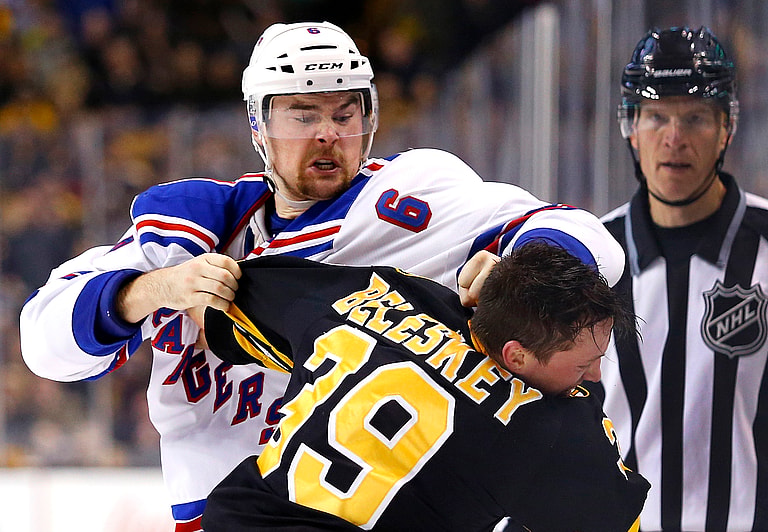 NHL: New York Rangers at Boston Bruins