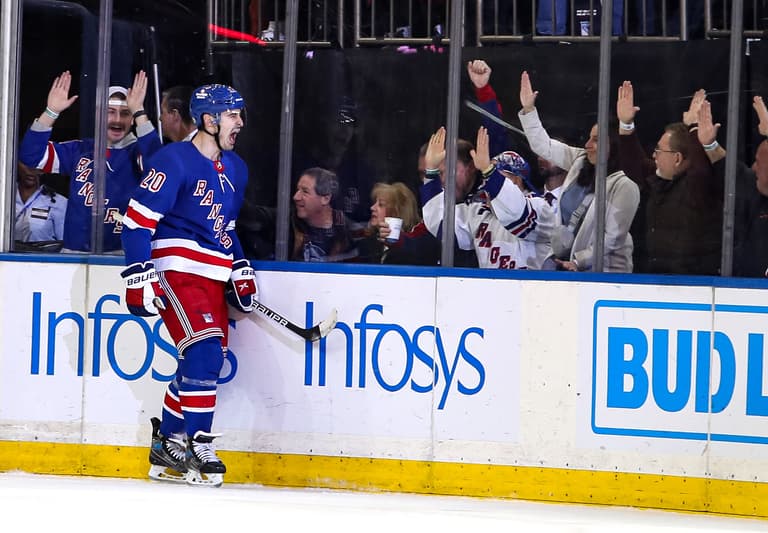 NHL: Boston Bruins at New York Rangers