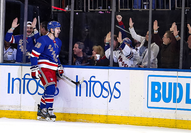 NHL: Boston Bruins at New York Rangers