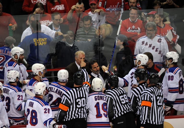 NHL: Stanley Cup Playoffs-New York Rangers at Washington Capitals