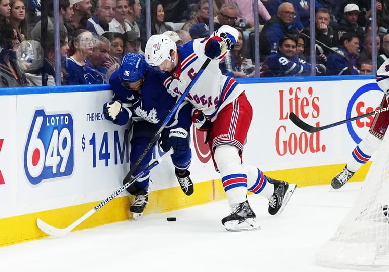 NHL: New York Rangers at Toronto Maple Leafs