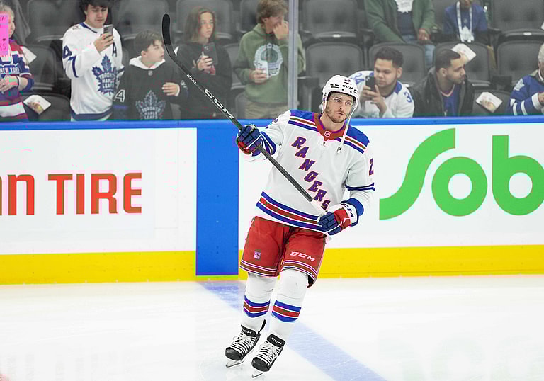 NHL: New York Rangers at Toronto Maple Leafs