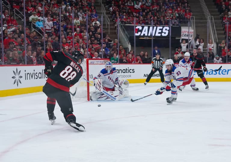 NHL: New York Rangers at Carolina Hurricanes