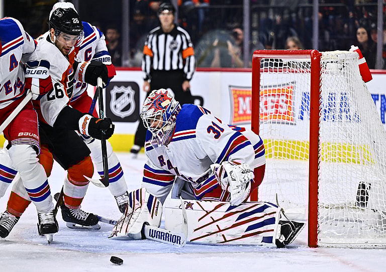 NHL: New York Rangers at Philadelphia Flyers