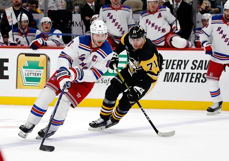 NHL: New York Rangers at Pittsburgh Penguins