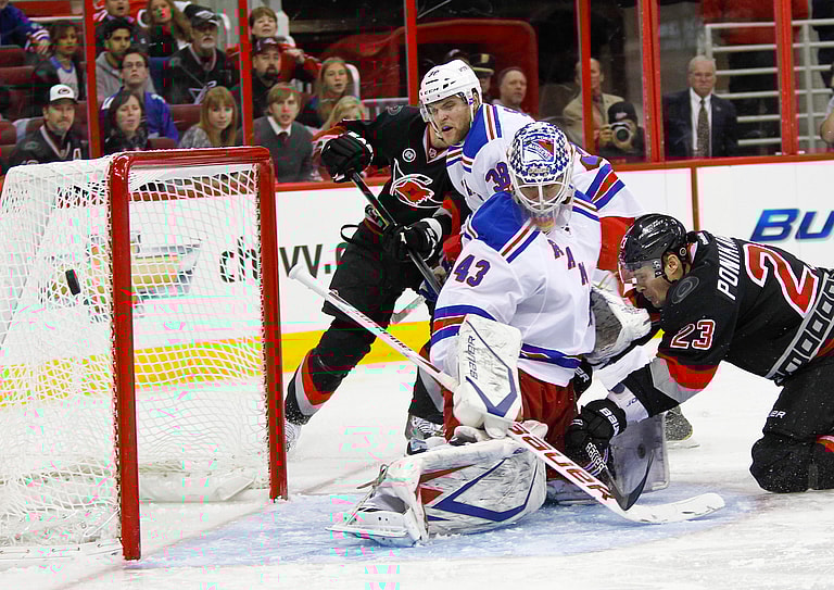 NHL: New York Rangers at Carolina Hurricanes