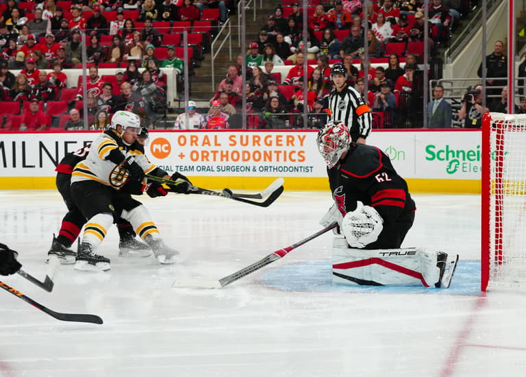NHL: Boston Bruins at Carolina Hurricanes
