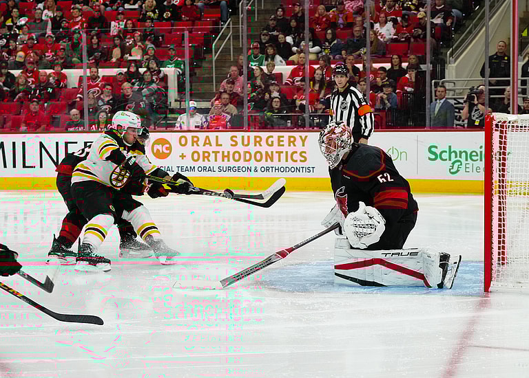 NHL: Boston Bruins at Carolina Hurricanes