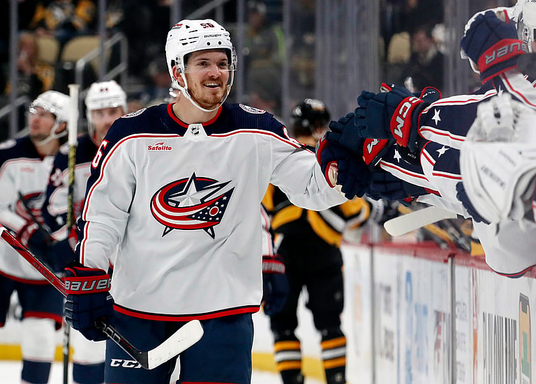 NHL: Columbus Blue Jackets at Pittsburgh Penguins