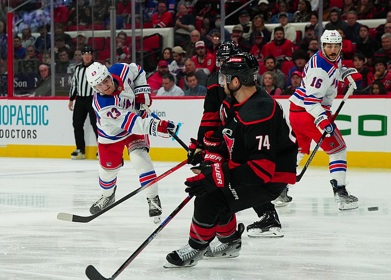 NHL: New York Rangers at Carolina Hurricanes