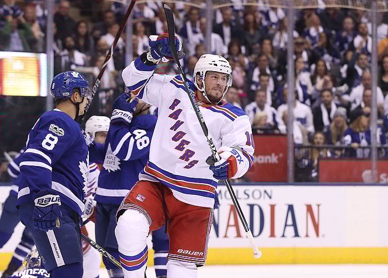 NHL: New York Rangers at Toronto Maple Leafs