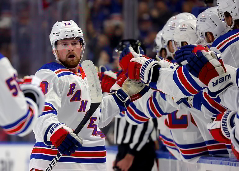 NHL: New York Rangers at Buffalo Sabres