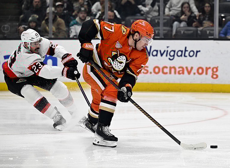 NHL: Ottawa Senators at Anaheim Ducks