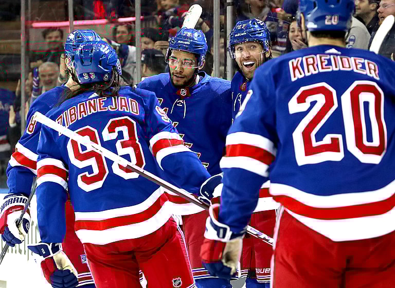 NHL: Boston Bruins at New York Rangers