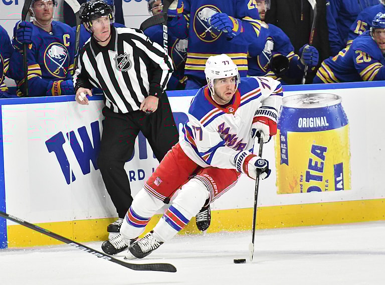 NHL: New York Rangers at Buffalo Sabres