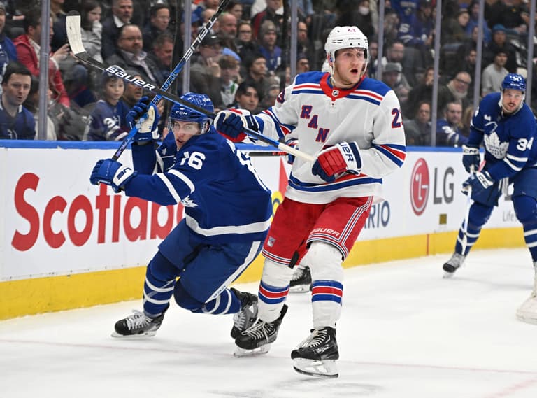 NHL: New York Rangers at Toronto Maple Leafs