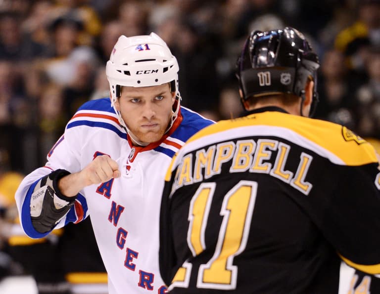 NHL: New York Rangers at Boston Bruins