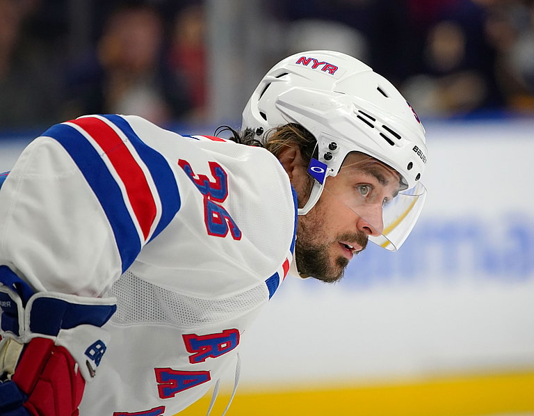 NHL: New York Rangers at Buffalo Sabres
