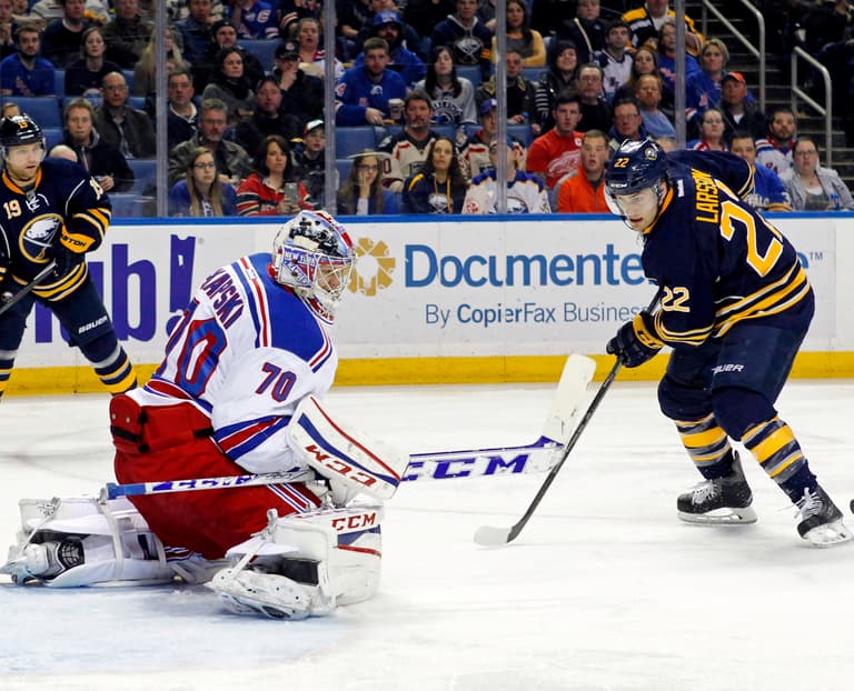 NHL: New York Rangers at Buffalo Sabres