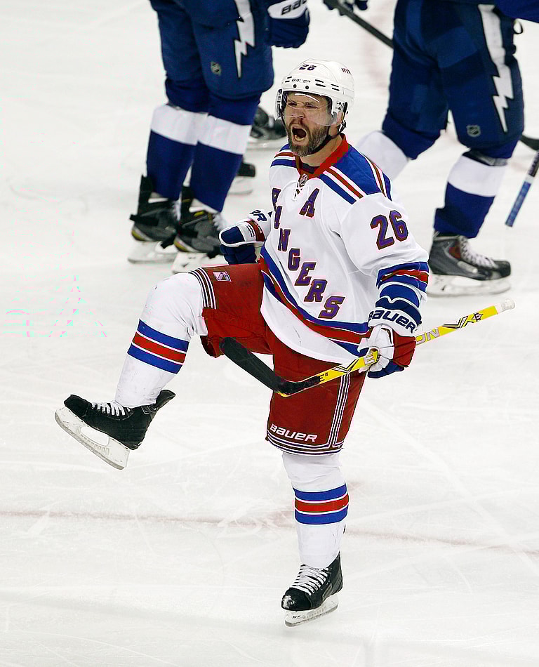 NHL: Stanley Cup Playoffs-New York Rangers at Tampa Bay Lightning