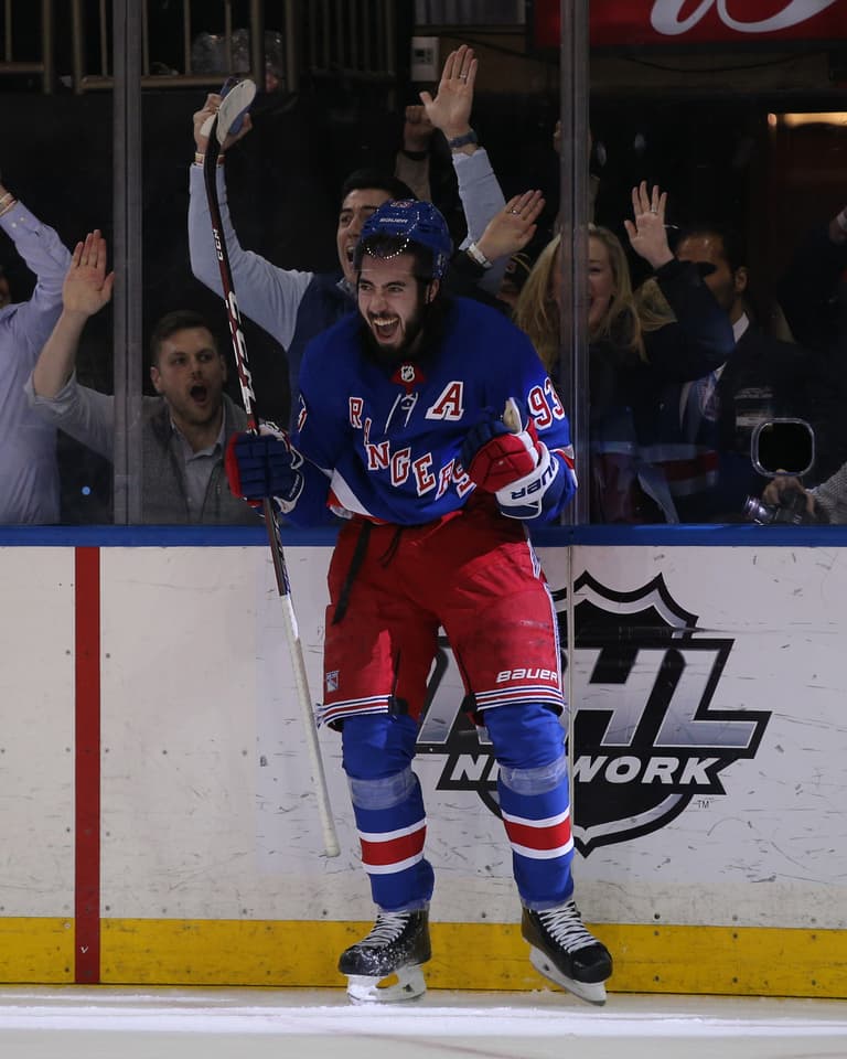 NHL: Washington Capitals at New York Rangers