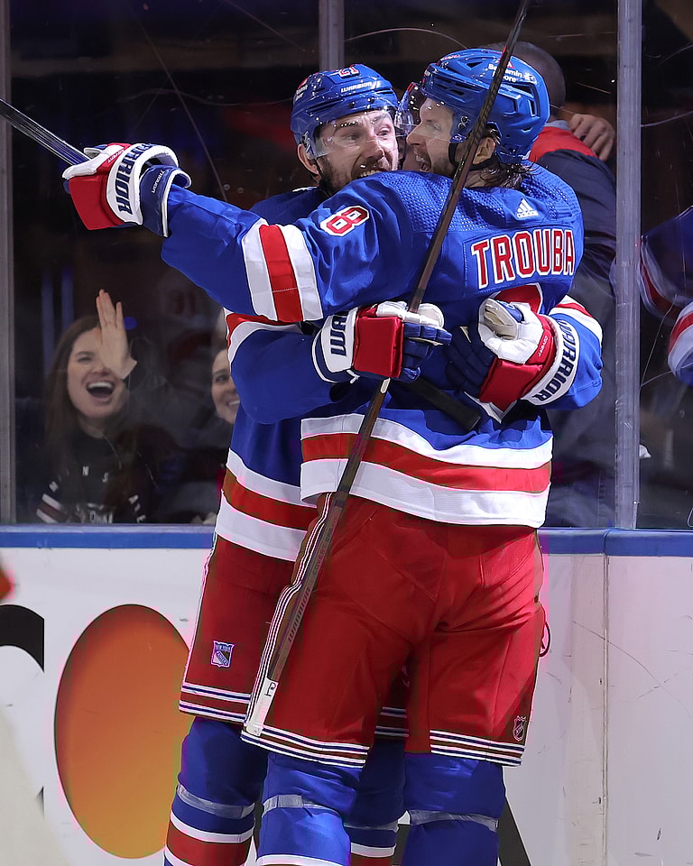 NHL: Stanley Cup Playoffs-Carolina Hurricanes at New York Rangers