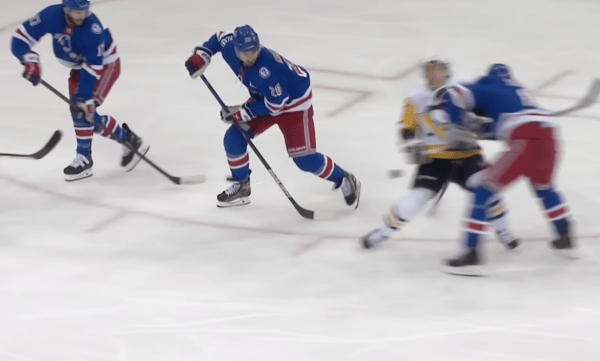 Trouba hits Crosby