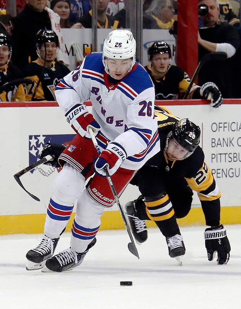 NHL: New York Rangers at Pittsburgh Penguins