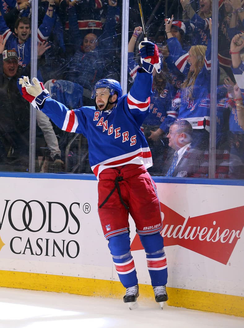 NHL: Stanley Cup Playoffs-Tampa Bay Lightning at New York Rangers