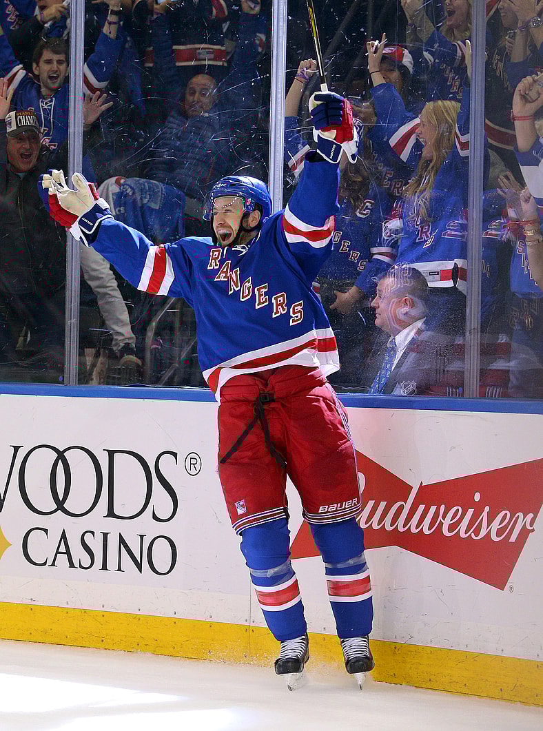 NHL: Stanley Cup Playoffs-Tampa Bay Lightning at New York Rangers