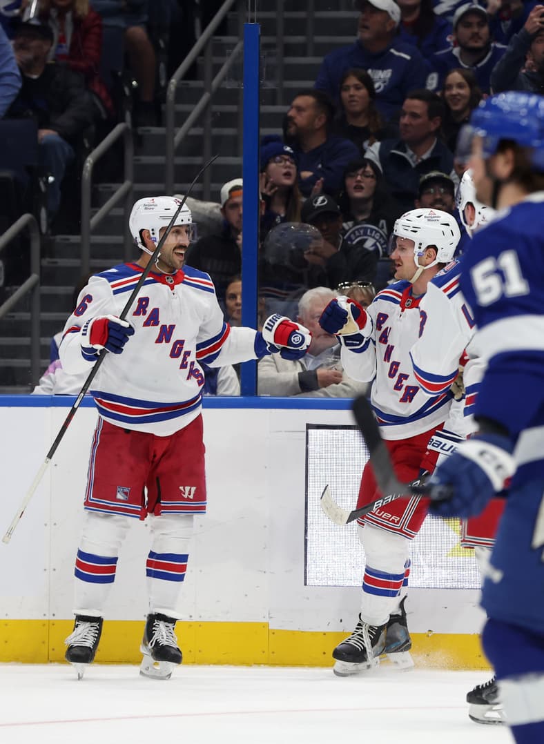 NHL: New York Rangers at Tampa Bay Lightning