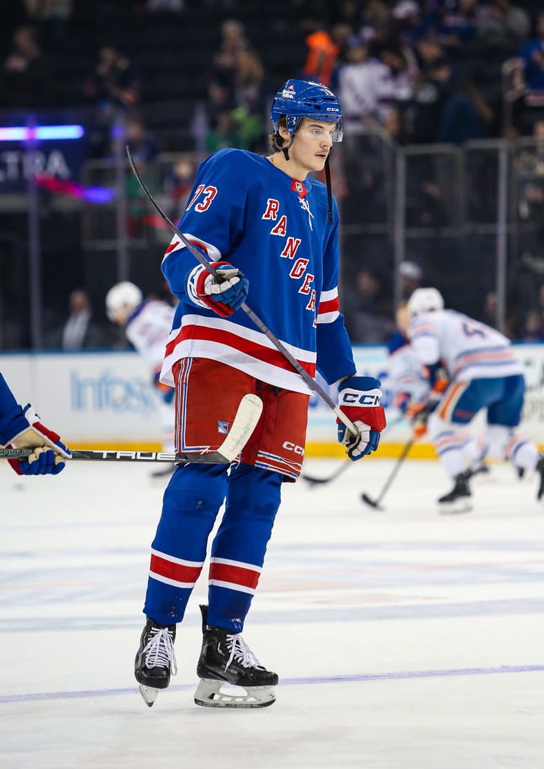 NHL: Edmonton Oilers at New York Rangers