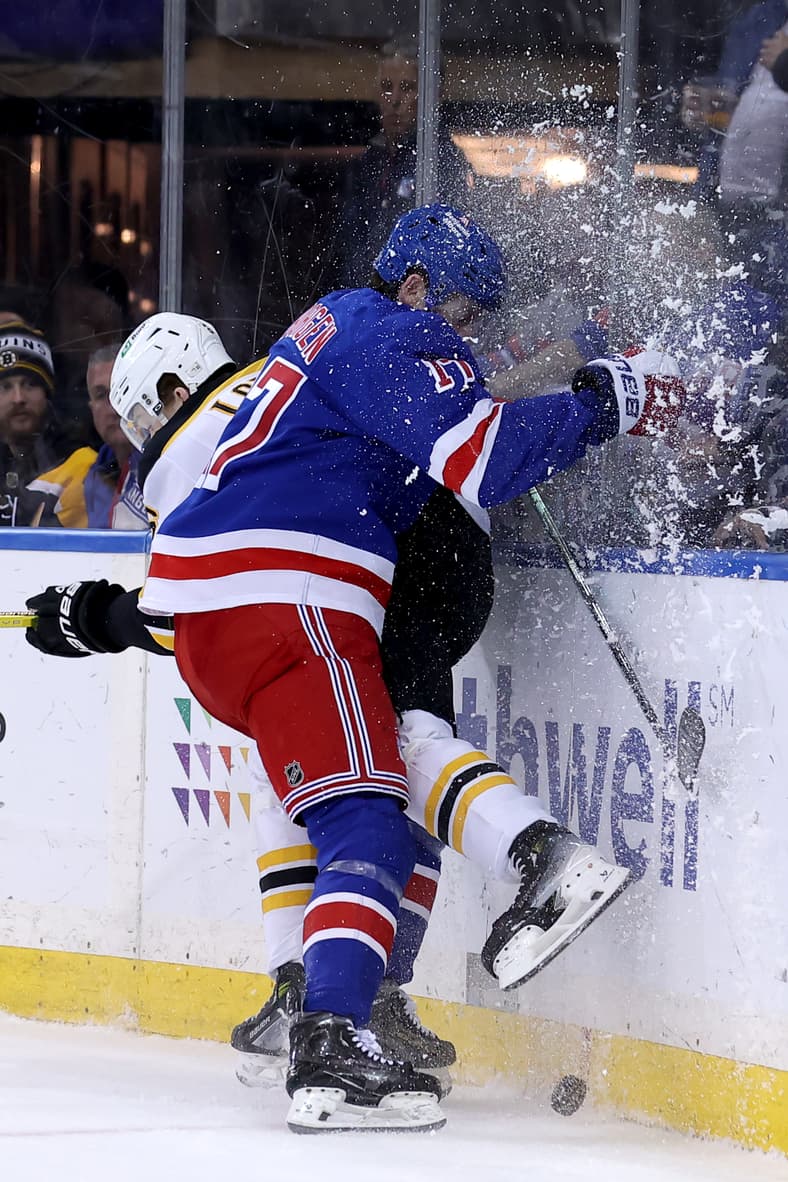 NHL: Boston Bruins at New York Rangers