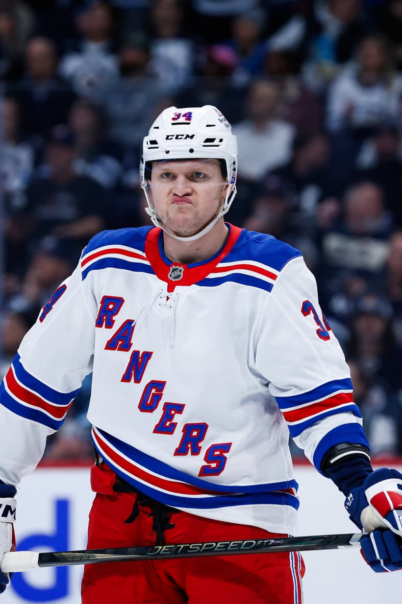 NHL: New York Rangers at Winnipeg Jets