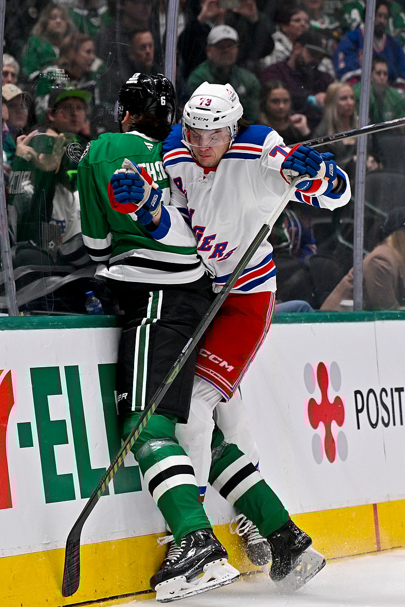 NHL: New York Rangers at Dallas Stars