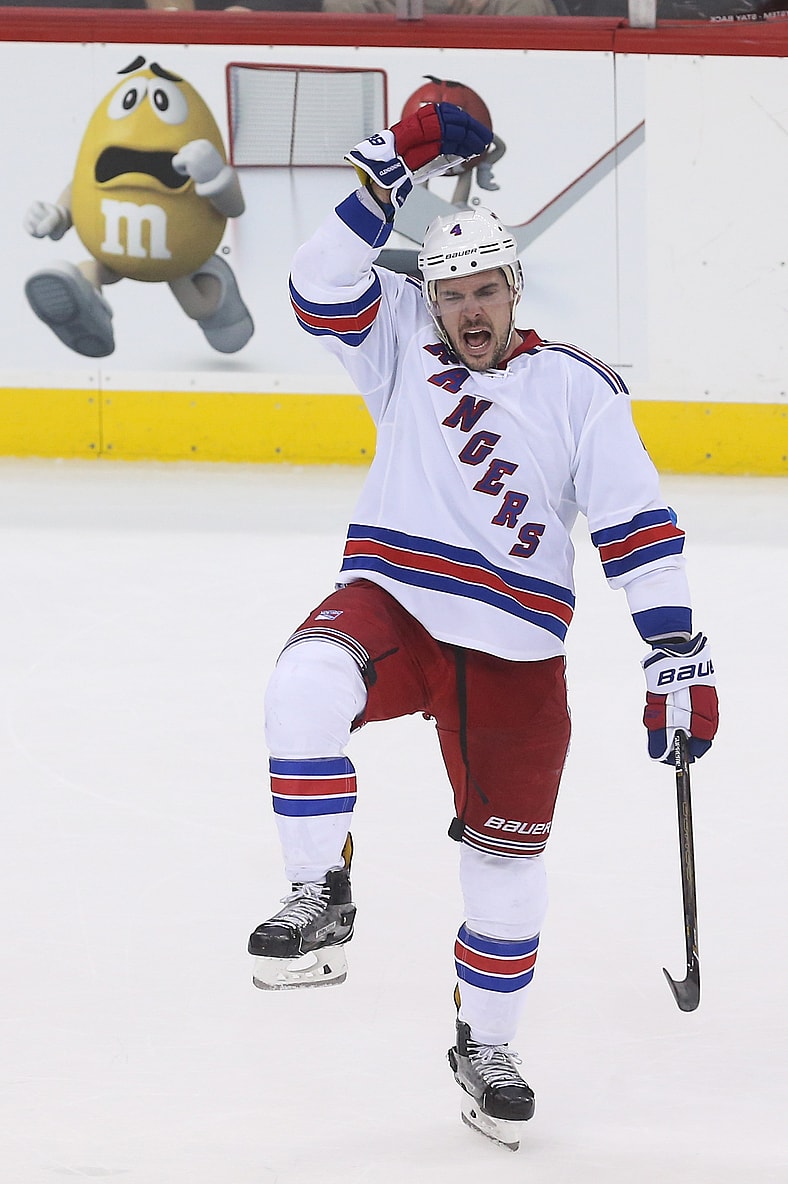 NHL: New York Rangers at New Jersey Devils