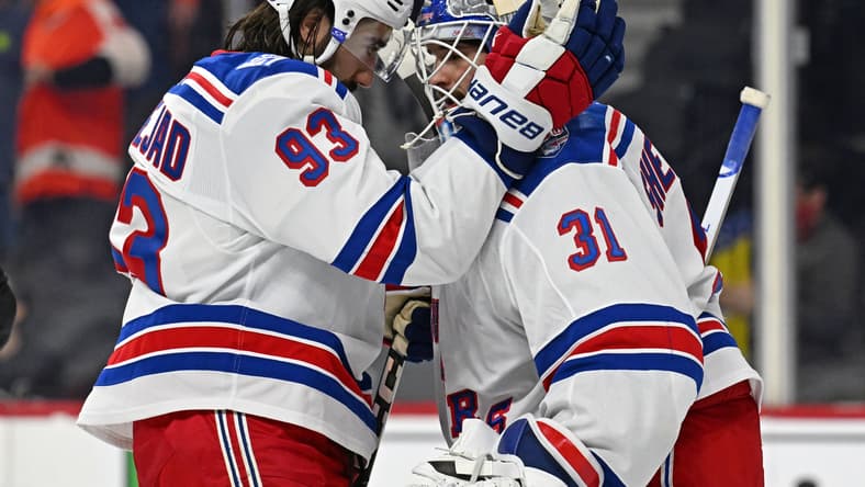 NHL: New York Rangers at Philadelphia Flyers